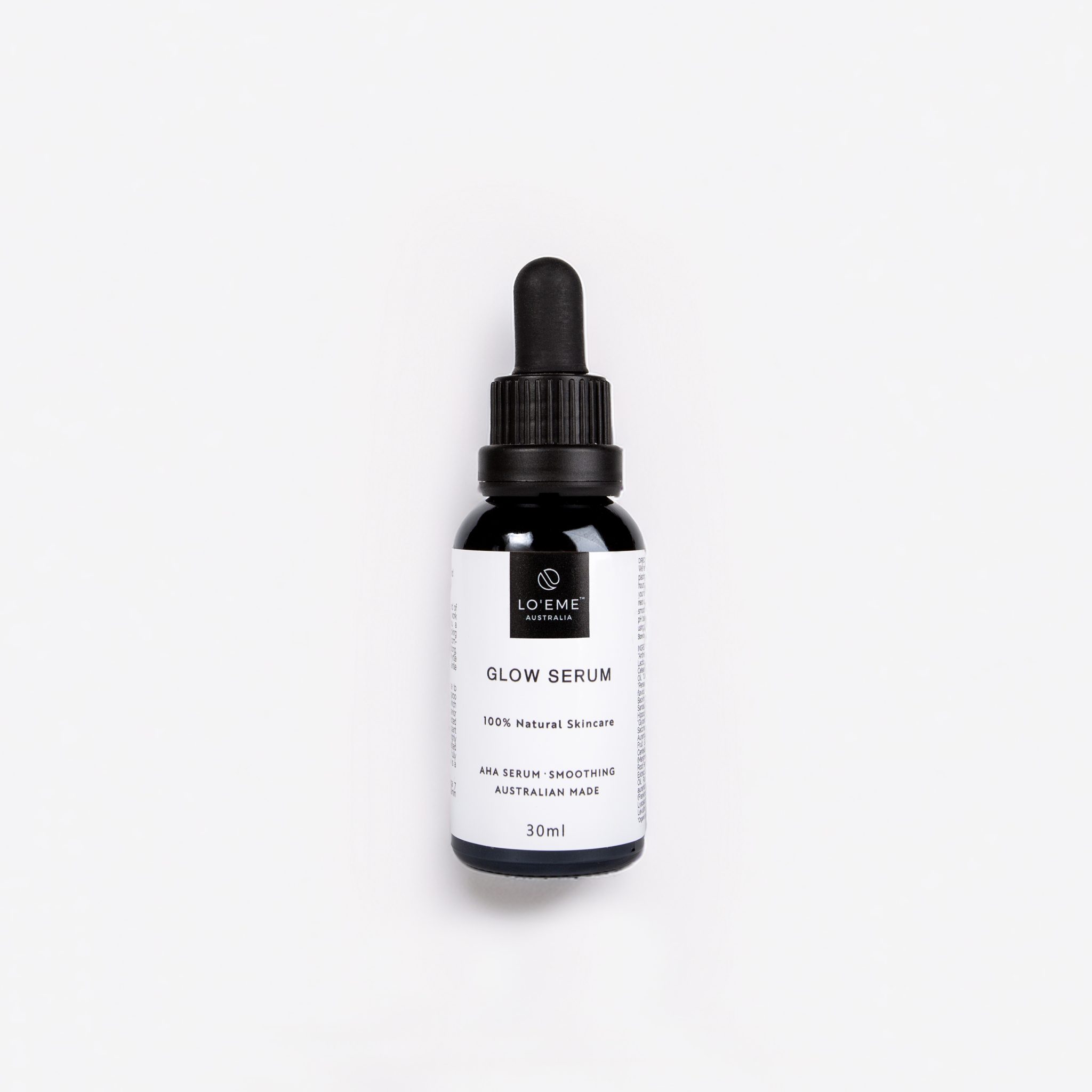 AHA serum for naturally glowing skin